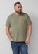 s.Oliver T-shirt en jersey épais avec artwork college - Hommes - Olijfgroen - XXL