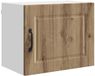 vidaXL Wandkast PORTO Artisan Eiken 50 x 31 x 40 cm Bewerkt Hout