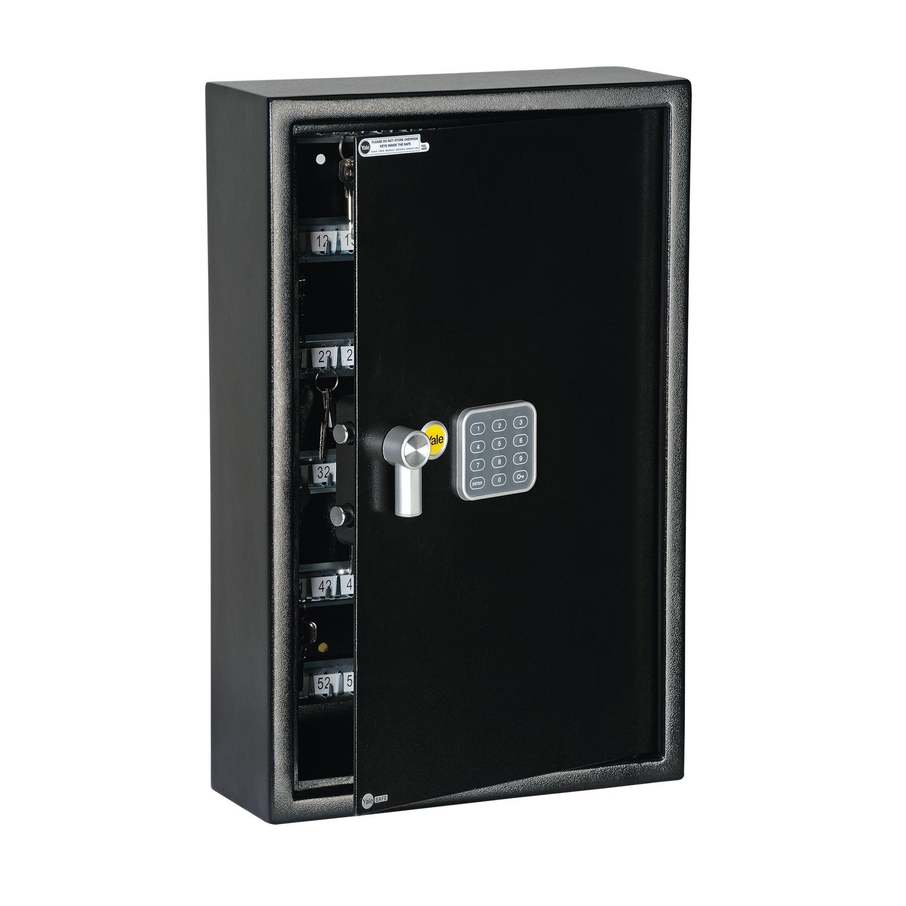 Yale YKB/550/DB1 - Wandkluis - Zwart - Elektronisch - 350x130x550mm