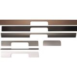 Viefe Poignée de meuble PEAK en aluminium, 1150 mm - gris métallisé