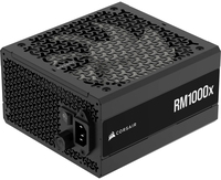 Corsair RM1000x (2024) 1000W PSU - 80+ Gold - Fully Modular - ATX 3.1 - PCIe 5.1 - Black