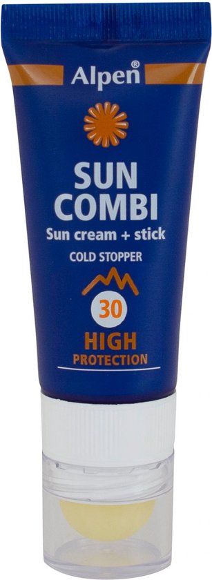 Alpen Sun Combi F30 High Zonnebrand Blauw 50 ml - SPF 30