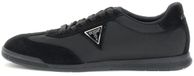 Guess Dasper Lage Sneakers Heren Zwart Leer Synthetisch Rubber Maat 45
