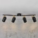 Nordlux Lotus Spotlamp 4lichts E14 Zwart