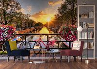 AG Design Amsterdam Kanalen Giant Wall Poster