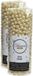 Decoris Kerstslinger - 2x stuks - kralen - parel champagne - 10 meter