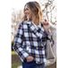 Ivy Beau tussenjas met print - blauw