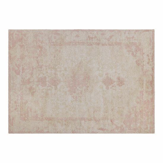 LOBERON Vloerkleed Zilevax crème/roze