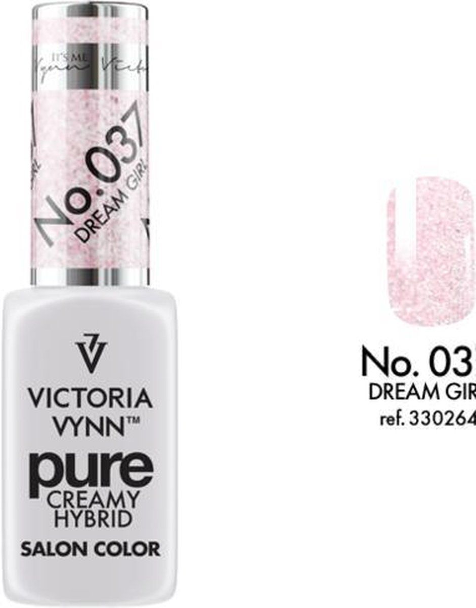 VICTORIA VYNN™ Gel Nagellak - Dream Girl - 037 - Shimmer - 8 ml - Roze