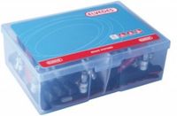 Elvedes V-brake remblokken - 72mm - Dual compound - Voor nat en droog - Werkplaatsverpakking 25 paar