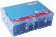 Elvedes V-brake remblokken - 72mm - Dual compound - Voor nat en droog - Werkplaatsverpakking 25 paar