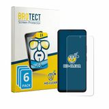 BROTECT - Screenprotector voor Itel Zeno 200 - Folie Beschermfolie transparant 6 Stuks