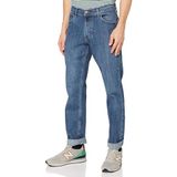 Wrangler REGULAR MID STONE mannen JEANS maat 42 X 32