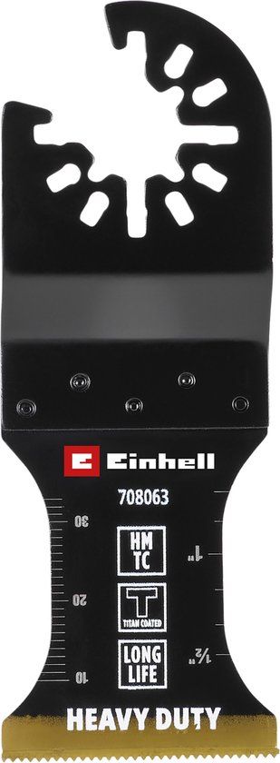 Einhell 708063 Tauchsägeblatt HM-TI, 35mm Multitool toebehorenset Bimetaal 35 mm 1 stuk(s)