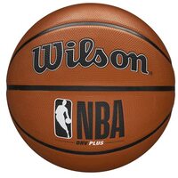 Wilson Basketball NBA DRV PLUS, outdoor, rubber, maat: 5, bruin