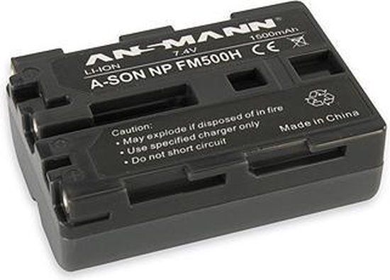 Ansmann A-Son NP FM 500H - Accu voor camera's - 1500mAh - Li-Ion