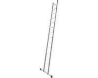 Alumexx enkele ladder - 14 Treden - Lengte 373 cm - Aluminium