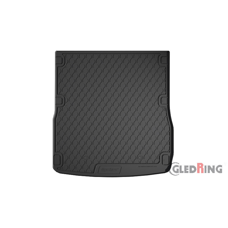 Gledring 1113 Rubbasol (Rubber) Trunk Mat A6 (4F) Avant 2005-2011, Zwart