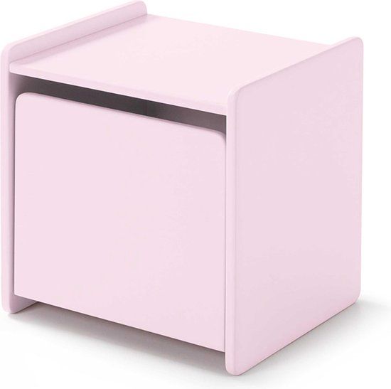 Vipack Kiddy Nachtkastje Hout Oudroze