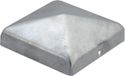 Alberts 216689 Paalkap voor houten palen | vlakke vorm | thermisch verzinkt | 100 x 100 mm