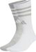 adidas Sportswear Chaussettes Cushioned 3-Stripes Glam 2 Paires - Unisexe - Blanc - 28-30