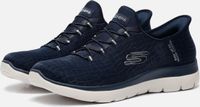 Skechers SUMMITS-CLASSY NIGHT Dames Instappers - Donkerblauw / Zilver