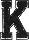 Urban Classics Letters Patch Zwart