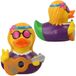 Lilalu hippie badeend met gitaar