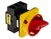 RS PRO Scheidingsschakelaar 3-polig 40A tafelmontage rood IP 65 15kW 750V 3-fasen