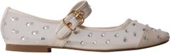 Super Mode Ballerina met bandjes beige