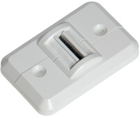 Dubbele rolgeleider Wit