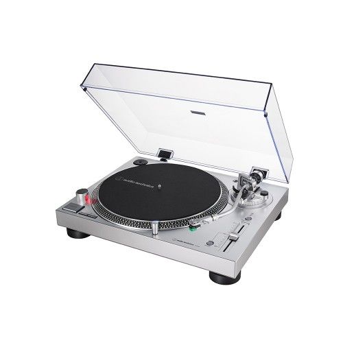 Audio-Technica AT-LP120X Draaitafel met directe aandrijving - Zilver