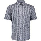 No Excess Overhemd beige gemêleerd / marine / blauw gemêleerd / offwhite