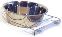 Topmast RVS Bak + Beugel 21 CM