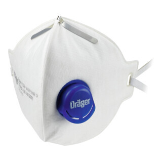 Dräger Safety DRAEGER Set adembeschermingsmaskers, vouwbaar X-PLORE serie 1700+, Filter: P3V Aantal:10
