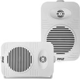 Pyle Luidsprekerset – Indoor/Outdoor – 500 W – Waterdicht – 2-weg Full-Range – 13,3 cm Speakers – Wit (Set van 2)