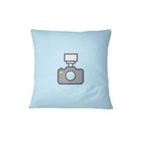 Bona Basics Decoratieve kussenhoes Lichtblauw 60x60 cm