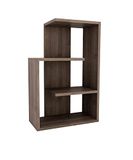 WELL HOME MOBILIARIO & DECORACIÓN Boekenkast, 100% melamine gecoate spaanplaat, walnoot