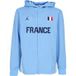 Nike Dri-fit Adv France Basketball Sweat à capuche Veste Homme Léger Fermeture Éclair Celestine Blue/Celestine Blue/Obsidian
