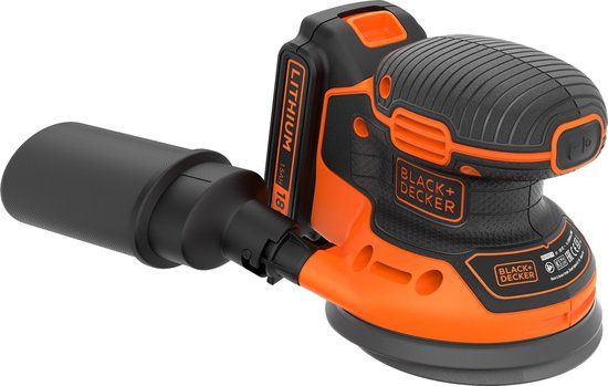 BLACK+DECKER BDCROS18-QW Excenterschuurmachine - 18V - incl. accu en lader