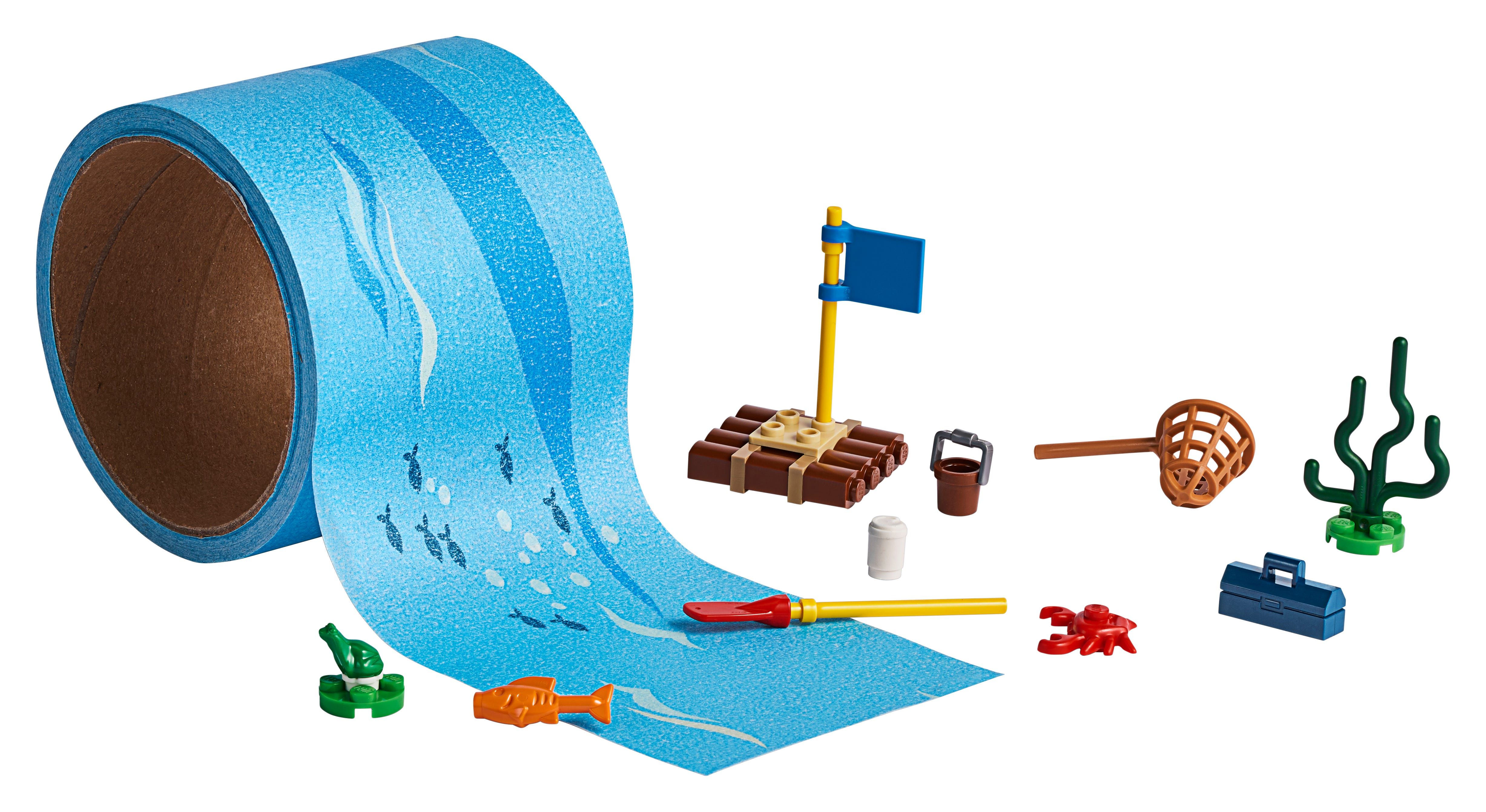 LEGO Waterplakband - blauw - kunststof - 2022