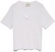 Aware VERO MODA - VMRita - Dames - T-shirt - Wit - Korte mouw - V-hals - S