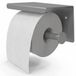 EAVY Porte-rouleau WC avec Étagère - Gris
