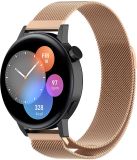 Strap-it Luxe Milanese bandje - rosé goud