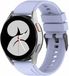 By Qubix Qubix - Siliconen bandje voor Garmin Vivomove 3 / HR / Luxe / Sport / Style / Trend - Lila - 20mm