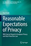 Reasonable Law, Governance and Technology Series72 - Reasonable Expectations of Privacy