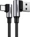Ugreen - haakse - kabel USB - USB Type C Quick Charge 3.0 QC3.0 - 3 - A - 1 - m - grijs