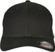Flexfit V-FLEXFIT. Cotton Twill Baseball Cap L/XL Zwart