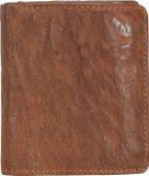 HAROLD'S Leren Portemonnee Submarine Wallet Upend Cognac Lichtbruin