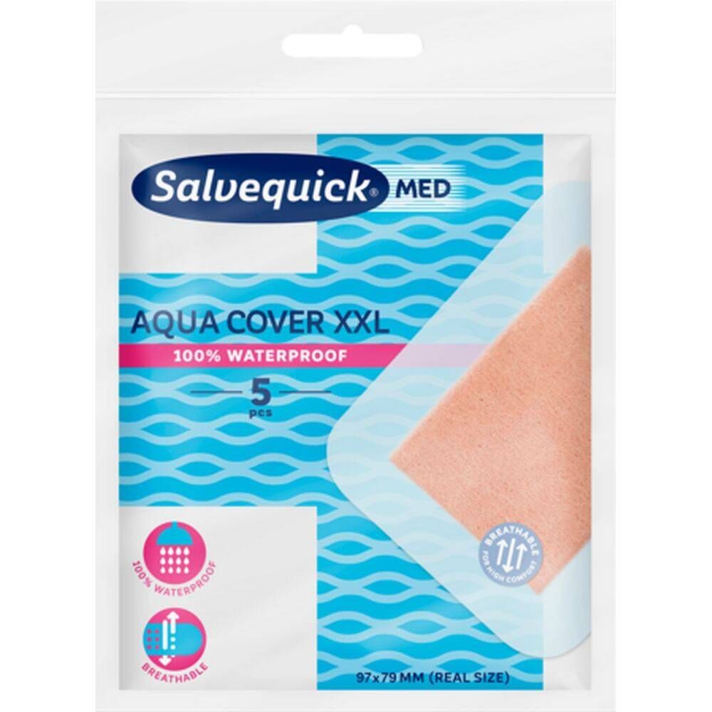 Salvequick® Salvequick® Aqua Cover XXL 5 pleisters